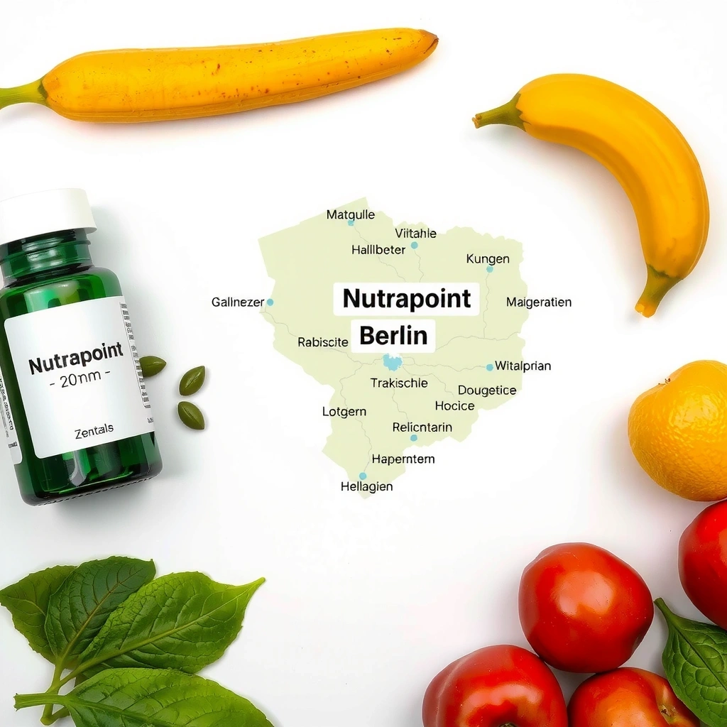Statische Karte mit Standort von Nutrapoint in Berlin